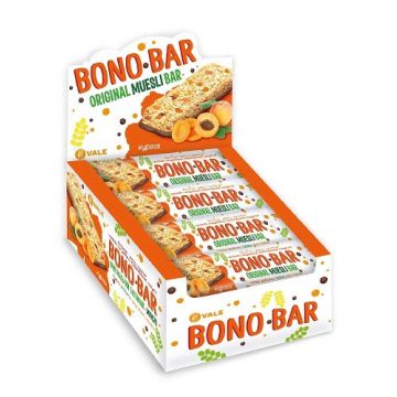 Bono Bar Original Muesli Apricots - 20х40 гр