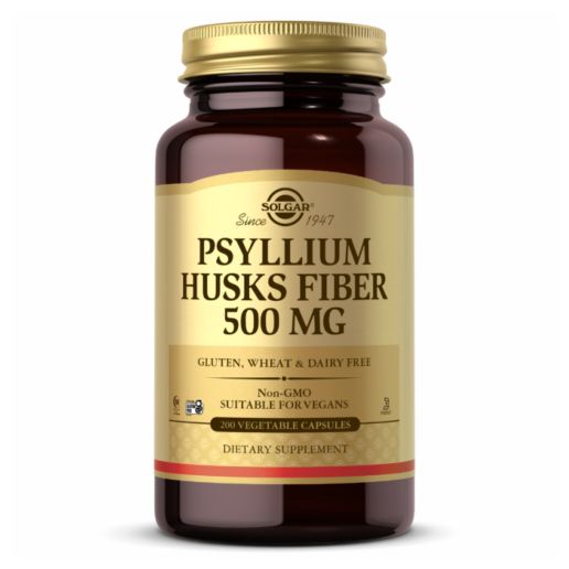 Psyllium Husks Fiber 500mg - 200 капсул