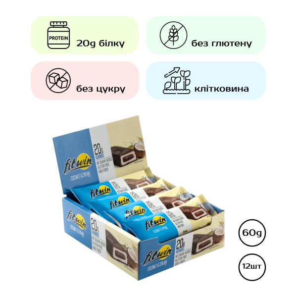 FitWin Coconat Cream - 12х60 гр