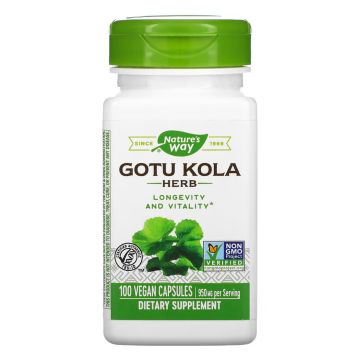 Gotu Kola Herb - 100 вег. капсул