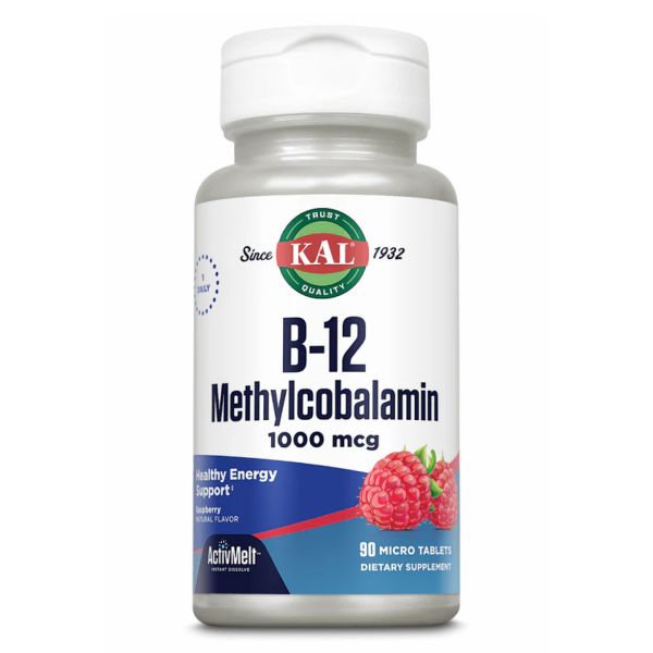 B12 Methylcobalamin Berry 1000mcg - 60 таблеток