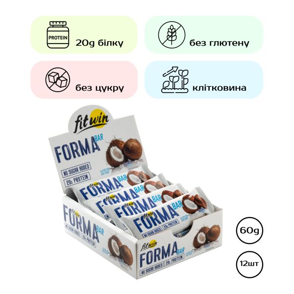 Forma Bar Coconut - 12x60 гр