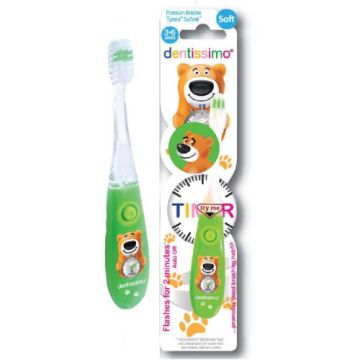 Зубная Щетка Kids Timer 3-6 (Зеленая)