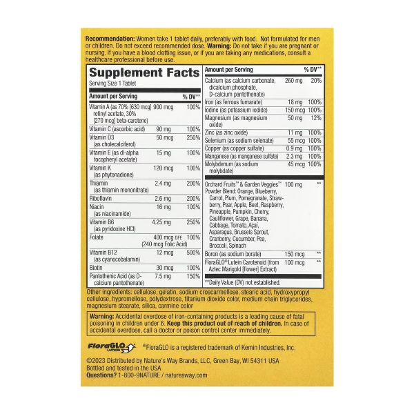 Alive! Women's Complete Multivitamin - 50 таблеток
