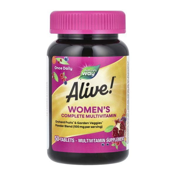 Alive! Women's Complete Multivitamin - 50 таблеток