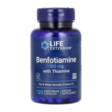 Benfotiamine with Thiamine 100 гр. - 120 вег. капсул