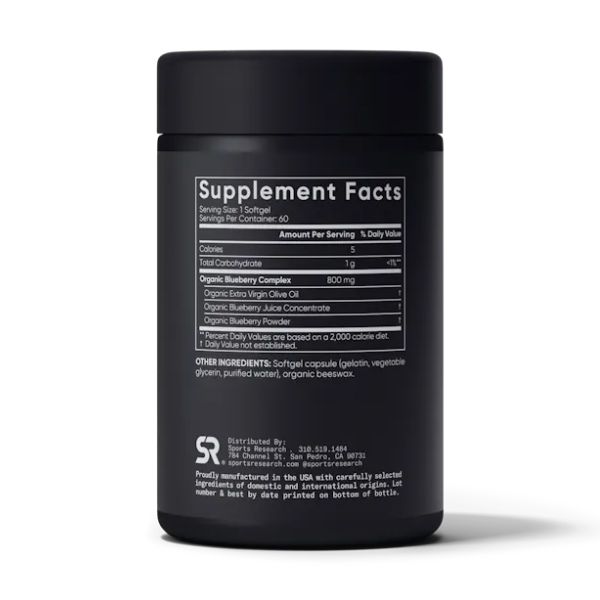 Blueberry Concentrate 800mg - 60 м’яких капсул