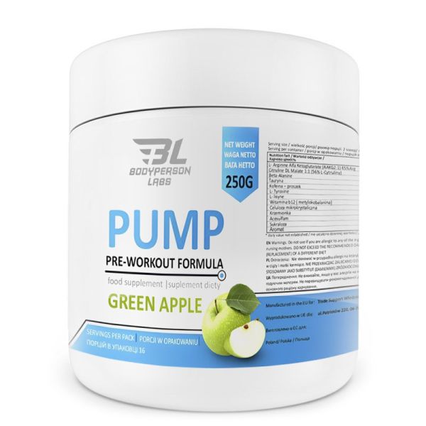 Pre-Workout Formula Green Apple - 250 гр