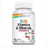 Children's Vitamins & Minerals Chewable Black Cherry - 60 жувальних таблеток