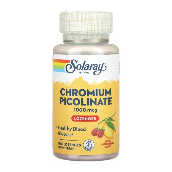 Chromium Picolinate 1000mcg Lemon-Raspberry - 100 пастилок