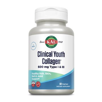 Clinical Youth Collagen I&III 600 мг. - 60 вег. капсул