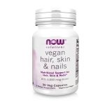 Вітаміни для волосся, шкіри та нігтів, веганські / Vegan Hair, Skin & Nails NOW