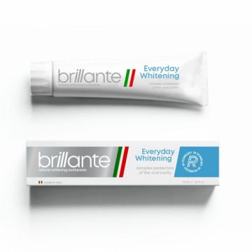 Зубна паста доросла Brillante Everyday Whitening комплексний захист, 75 мл