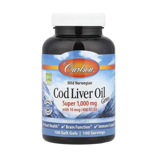 Cod Liver Oil - 100 мяг. капсул