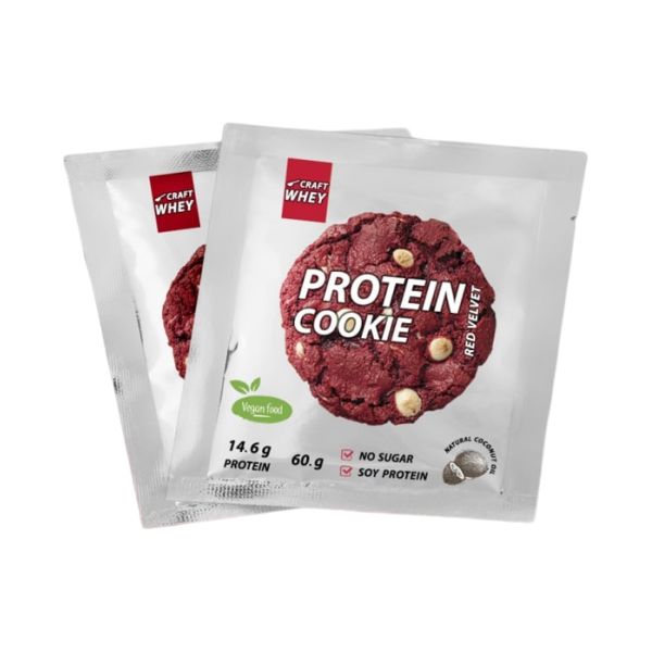Protein Cookie Red Velvet - 60 гр. (Поштучно)