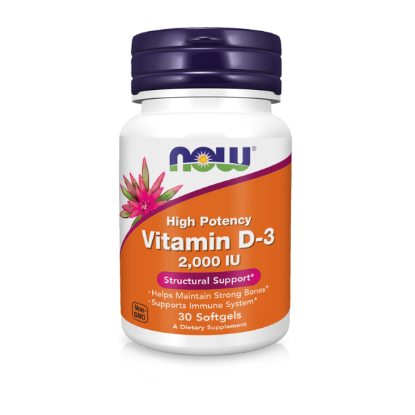 Витамин D-3 / Vitamin D-3 2000 МО NOW