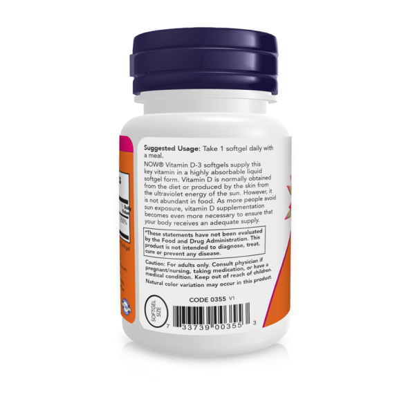 Витамин D-3 / Vitamin D-3 2000 МО NOW