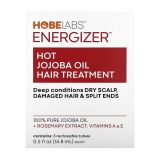 Energizer Hot Jojoba Oil Hair Treatment 3 Reclosable Tubes - 14.8 ml