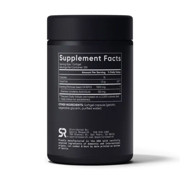 Evening Primrose Oil 1300mg - 120 мягких капсул