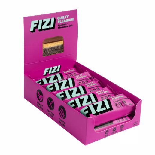 FIZI Chocolate Bar Hazelnut-Himalayan Salt - 10х45 гр.