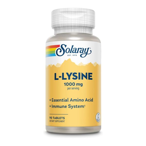 L-Lysine Free Form 1000mg - 90 таблеток