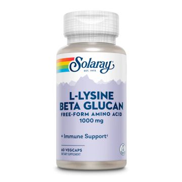 L-Lysine with Beta Glucan 1000mg - 60 капсул