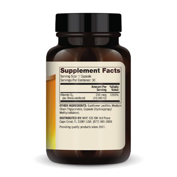Liposomal Vitamin D3 10,000 IU - 30 капсул