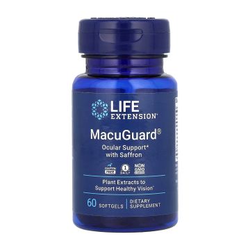 MacuGuard Ocular Support with Saffron - 60 м’яких капсул