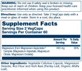 Magnesium Asporotate 400mg - 120 капсул