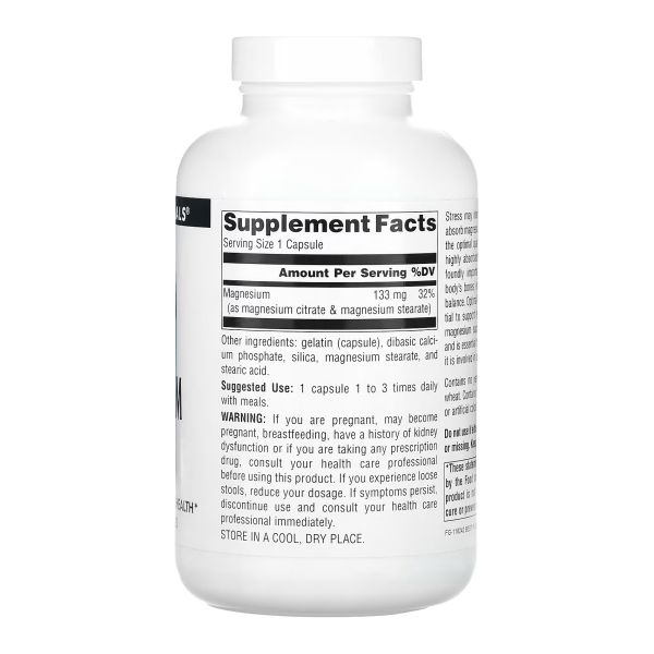 Magnesium Citrate 133mg - 180 капсул