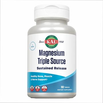 Magnesium Sustained Release Triple Source 500mg - 100 таблеток