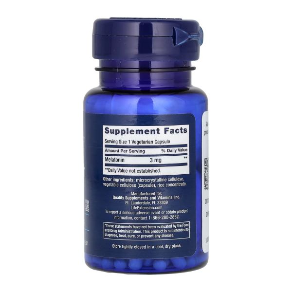 Melatonin 3 мг. - 60 вег. капсул