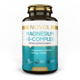 Жувальні вітаміни Магній + В-комплекс / Magnesium+B Complex №60 NOVEL