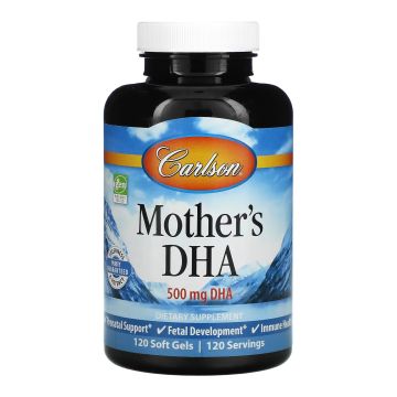 Mother's DHA 500mg - 120 мягких капсул