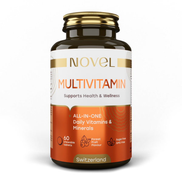 Вітаміни жувальні Мультивітамін / Multivitamin №60 NOVEL