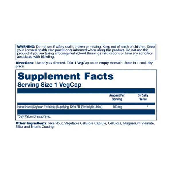Nattokinase 100mg - 30 капсул