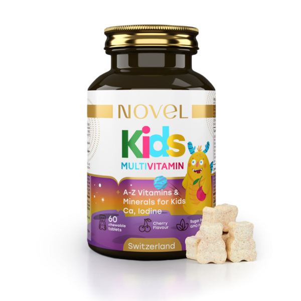 Витамины жевательные Мультивитамин для детей / Kids Multivitamin №60 NOVEL