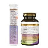 Набор жевательных витаминов Kids Multivitamin + Шипучие витамины Multivit Kids NOVEL