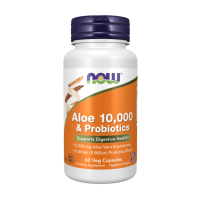 Алоэ с пробиотиками / Aloe and Probiotics 10 000 NOW