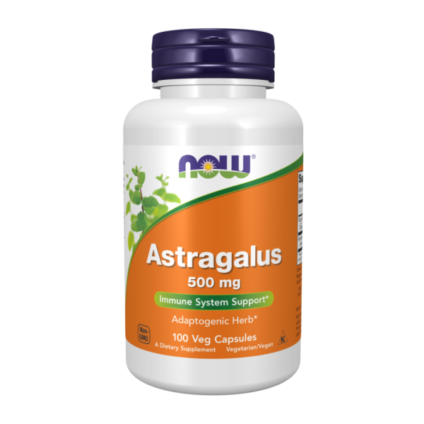 Астрагал / Astragalus 500 мг NOW