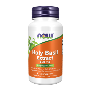 Экстракт священного базилика / Holy basic extract 500 мг №90 NOW