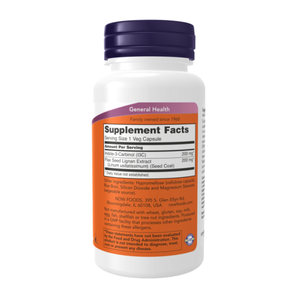Индол 3 Карбинол / Indole - 3 - Carbinol 200 мг №60 NOW