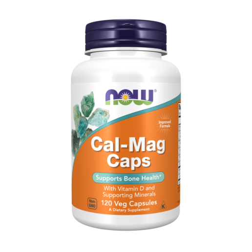 Кальцій і магній / Cal-Mag caps №120 NOW