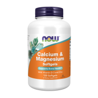 Кальцій і магній з вітаміном D і цинком / Softgels Calcium & Magnesium NOW