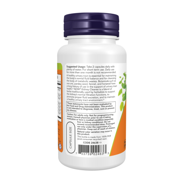 Детокс почек / Kidney Cleanse №90 NOW