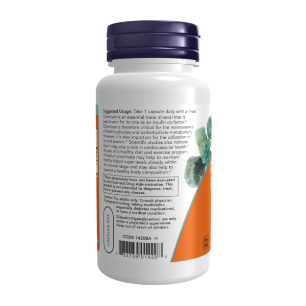 Піколінат хрому / Chromium Picolinate 200 мкг №250 NOW