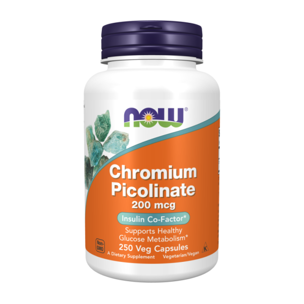 Пиколинат хрома / Chromium Picolinate 200 мкг №250 NOW