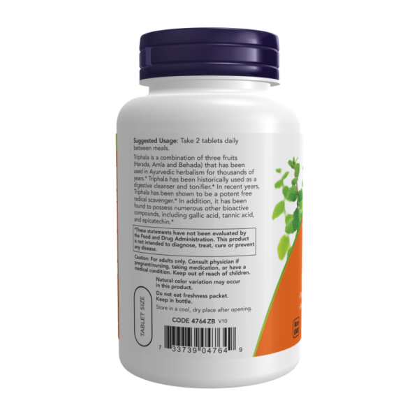 Трифала / Triphala 500 мг №120 NOW