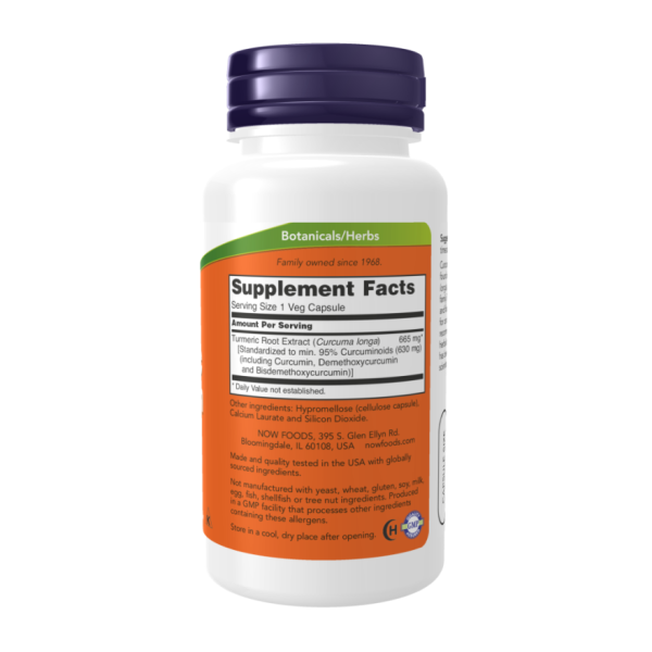 Куркумин / Curcumin 95% NOW