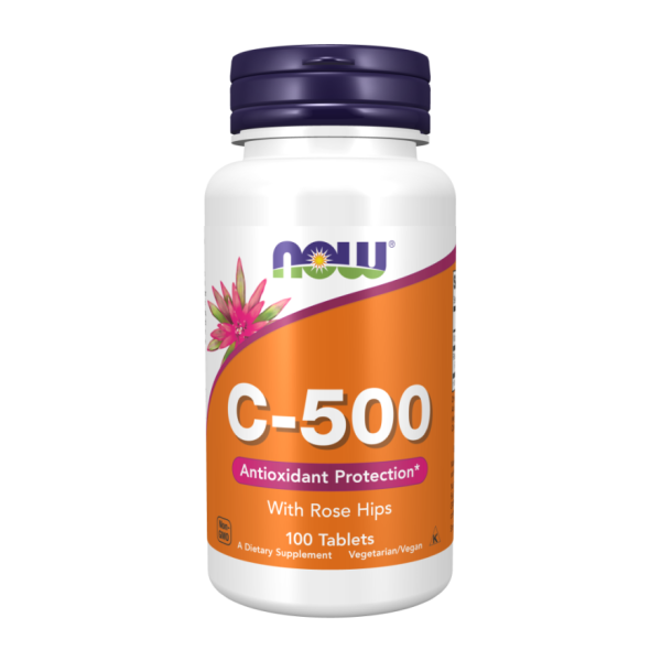 Витамин С с шиповником / Vitamin С-500 NOW
